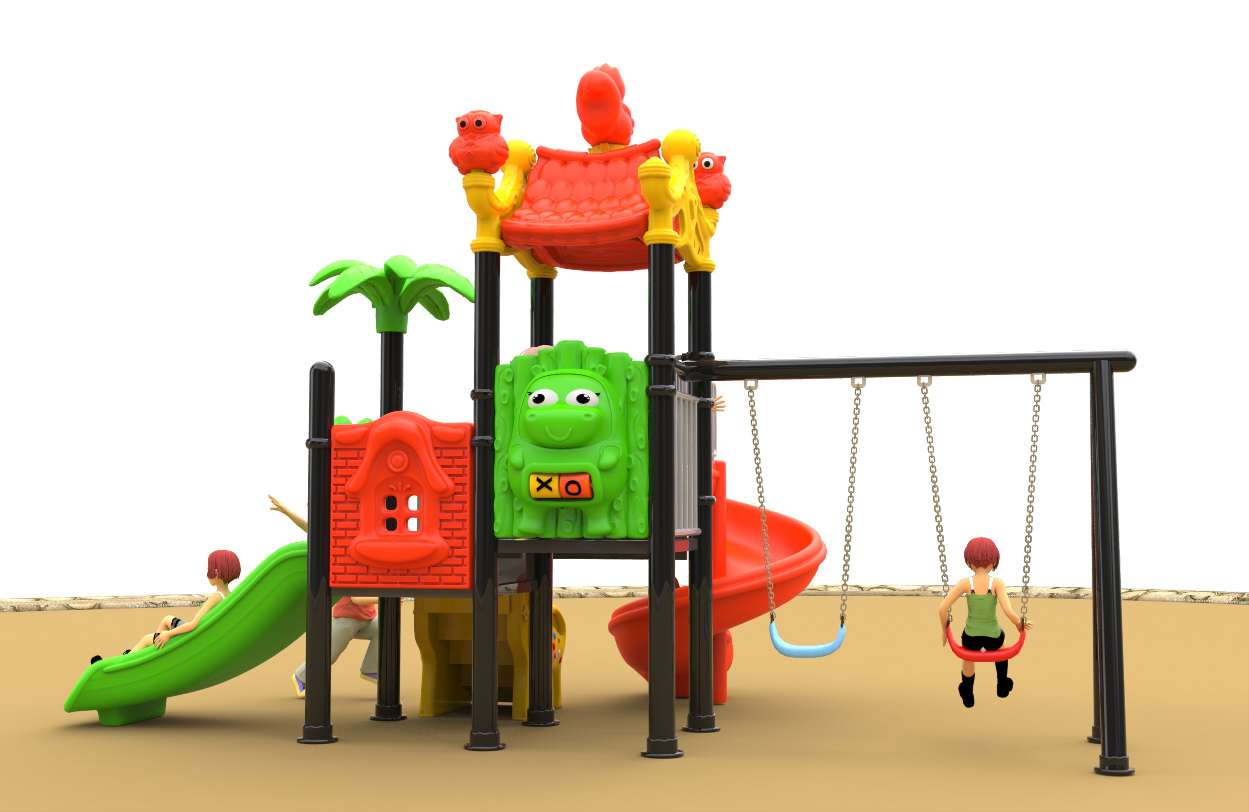 preschool outdoor equipment for toddlers HT-89047