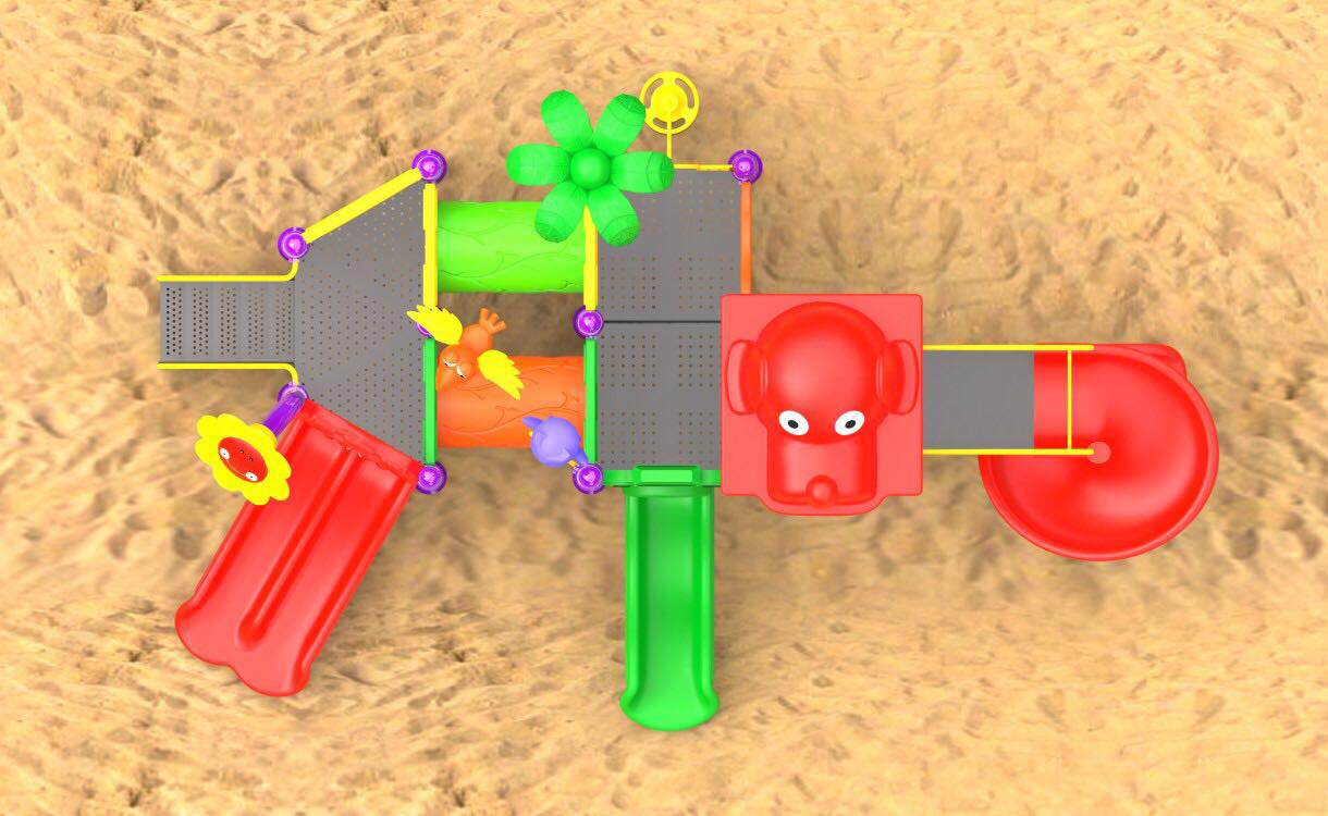 kids play equipment outdoor playground HT-14091
