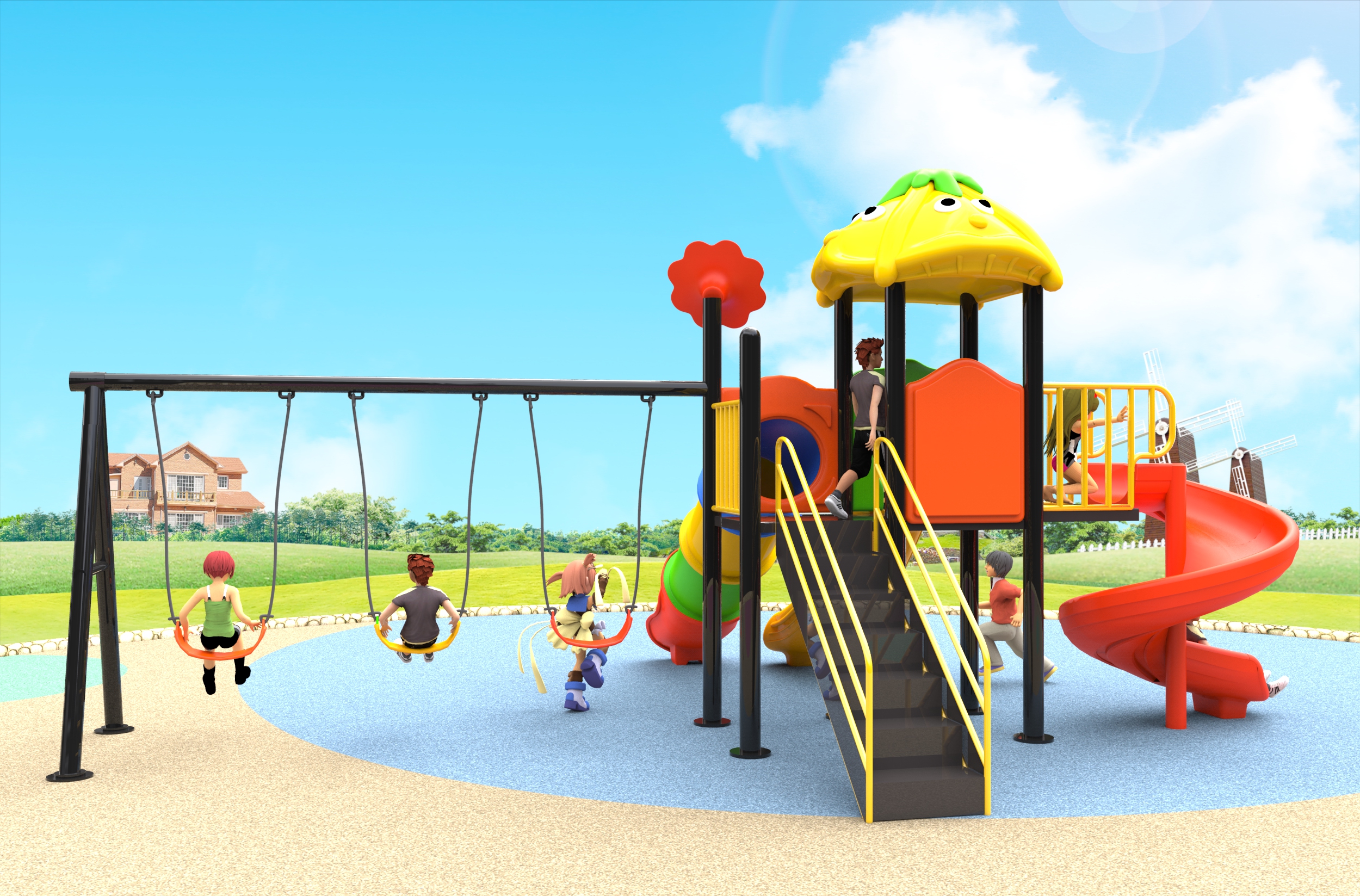 playground set for backyard HT-2376034