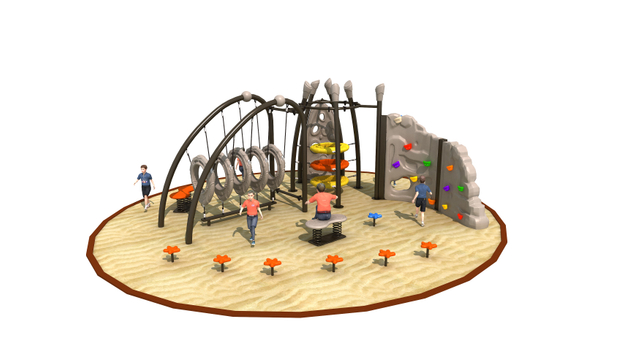 kids backyard playground equipment TN-040