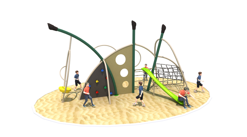 playground equipment for older students TN-037