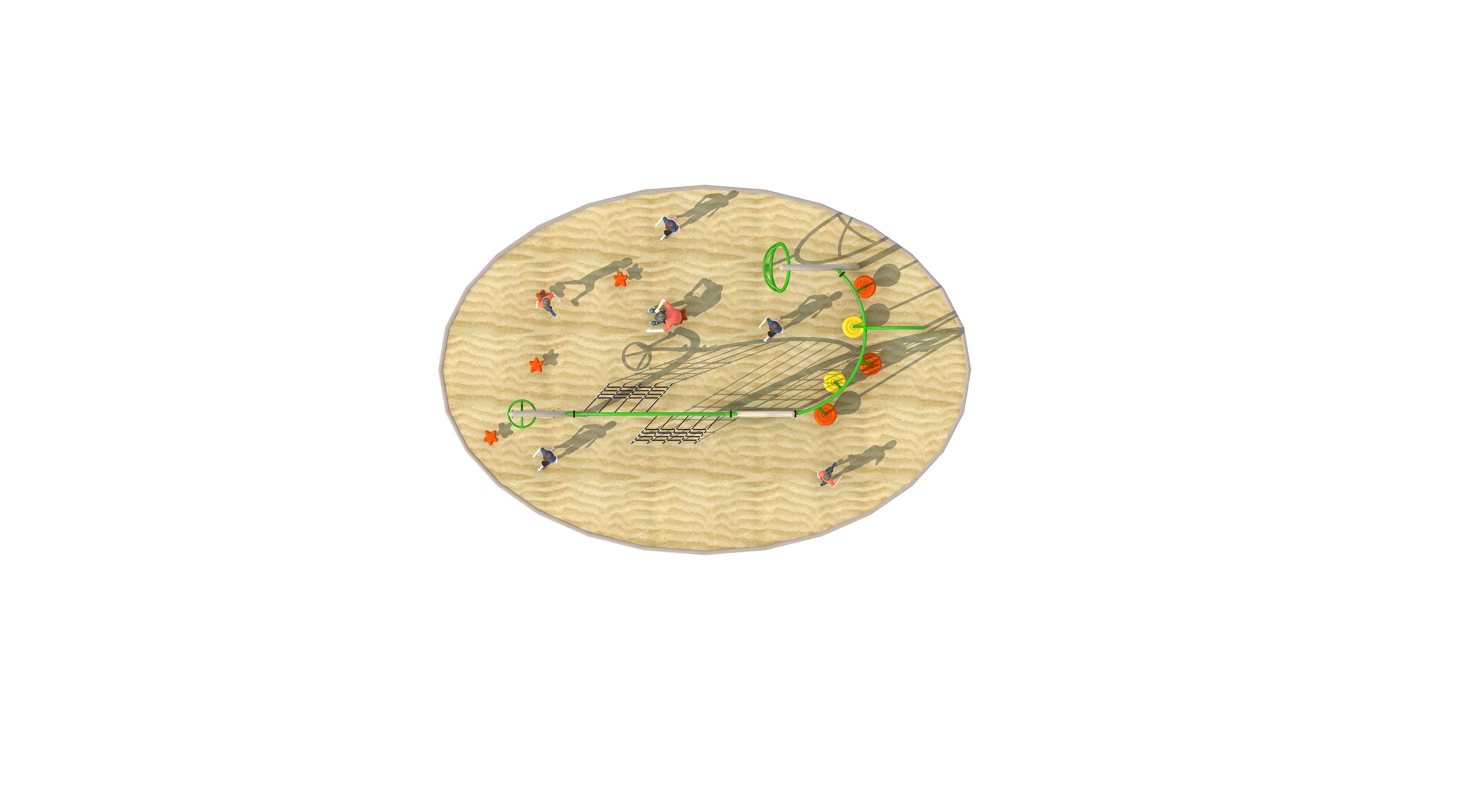 outdoor playset playground equipment TN-048