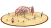 outdoor toddler plaground equipment TN-041