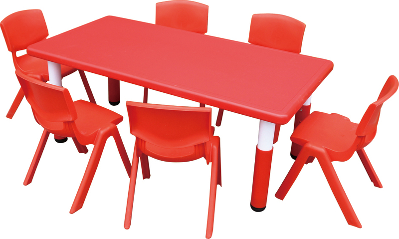 adjustable plastic table for children SLZ-002