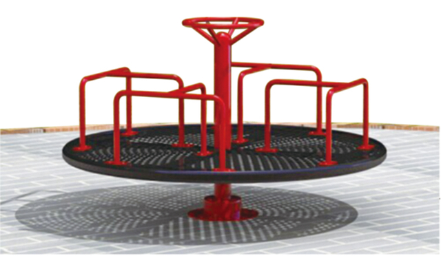 outdoor merry go round for kids ZY-062