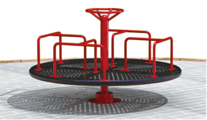 outdoor merry go round for kids ZY-062
