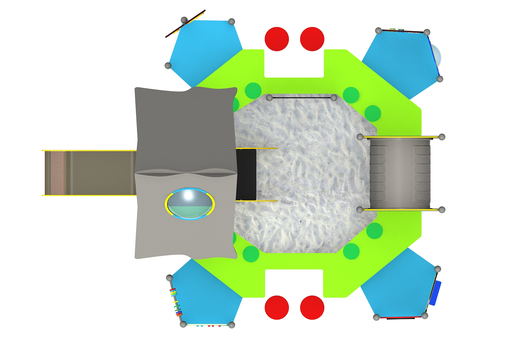 commercial playground equipment for children HT-PE23010