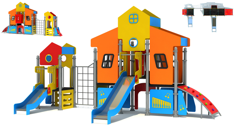 commercial playground equipment for toddler HT-PE23009