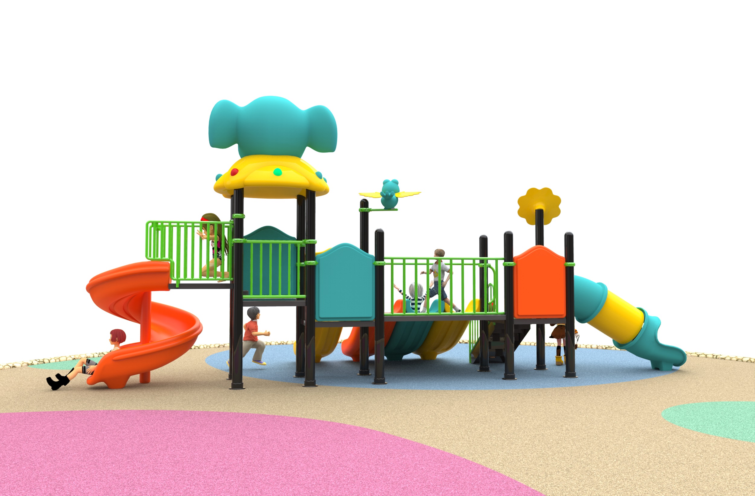 kid outdoor playground equipment HT-2389001