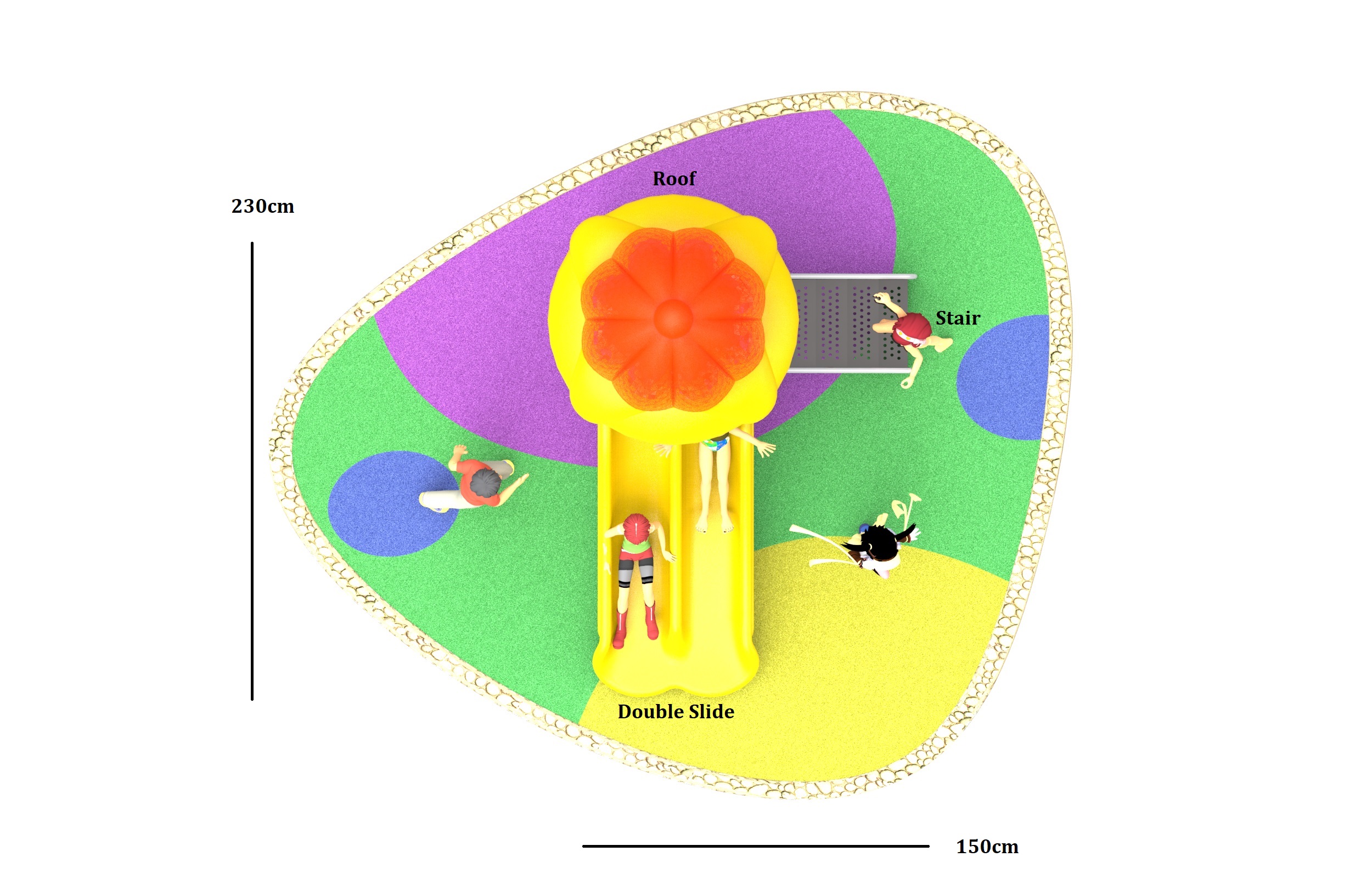childrens playground equipment HT-89014