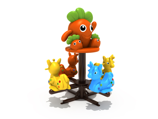 children's outdoor playground merry go round ZY-025