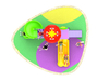 outdoor playground kids HT-55059