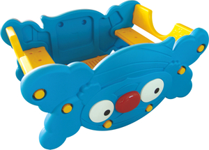 2-in-1 plastic rider car & table bench set SLWJ-247