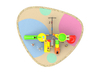 toddler swing and slide set HT-76108