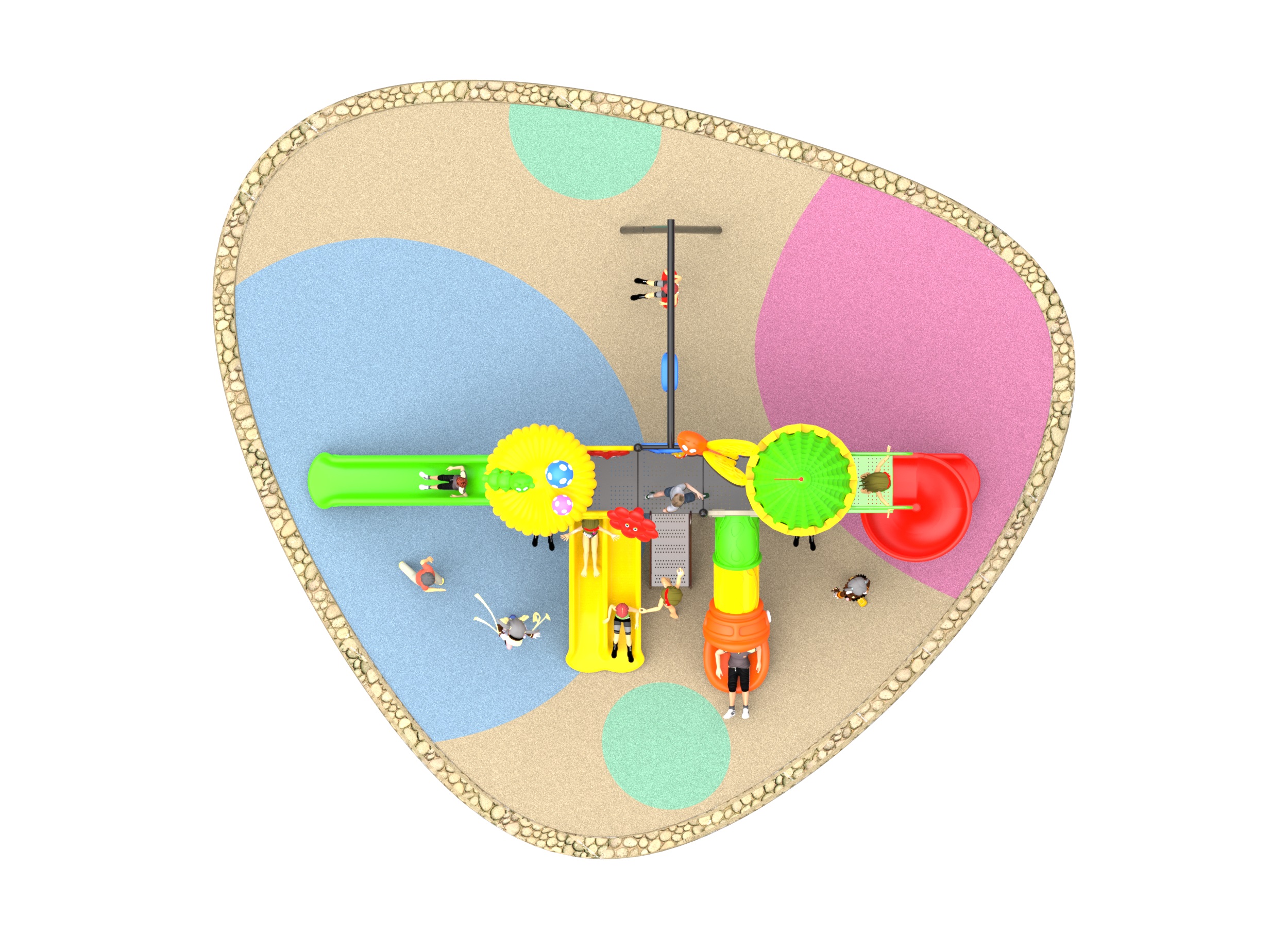 toddler swing and slide set HT-76108