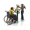 disabilities adults outdoor gym equipment JS-248