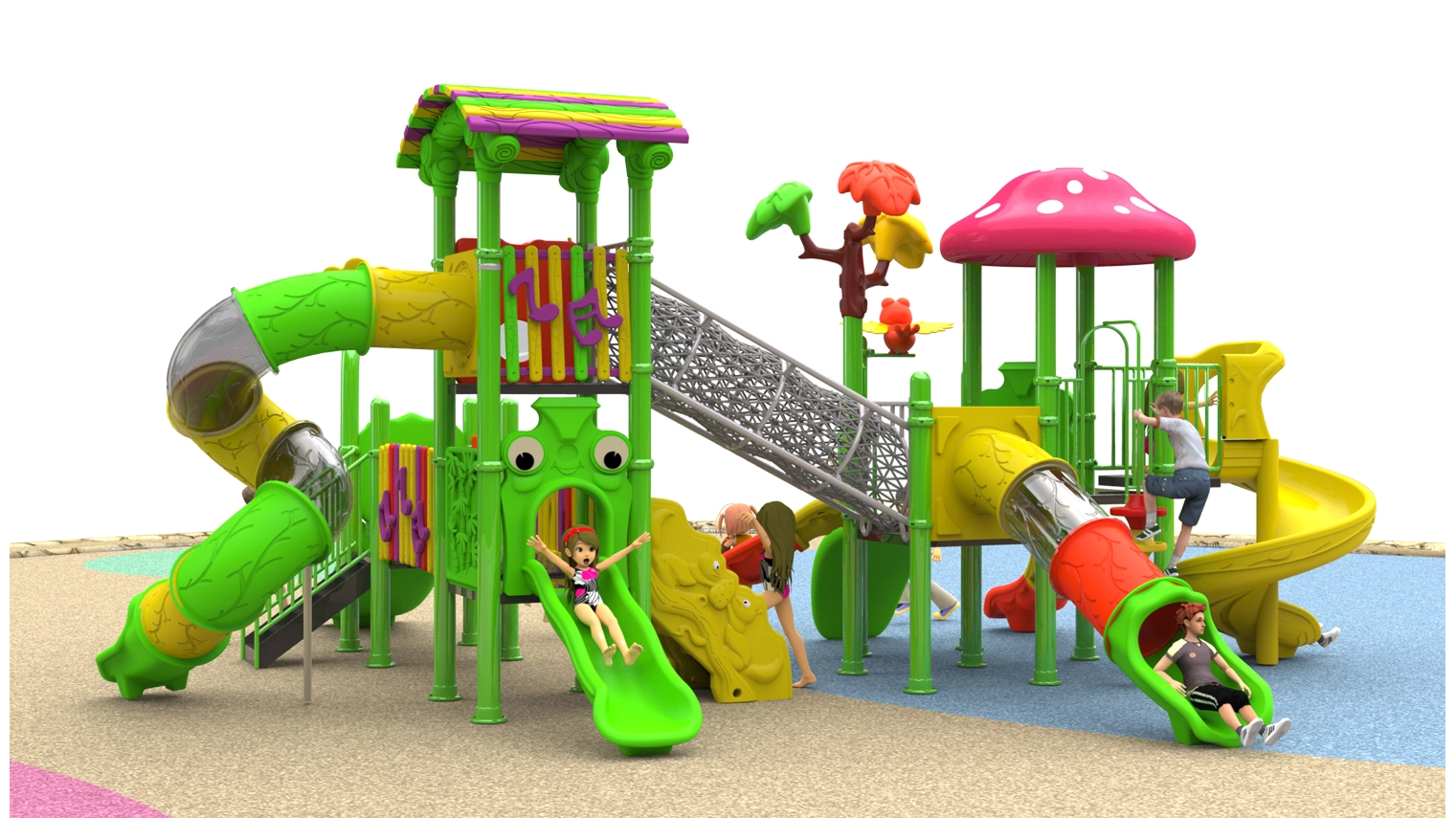 child amusment park playground equipment HT-14009