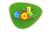 outdoor slide for kids HT-76128