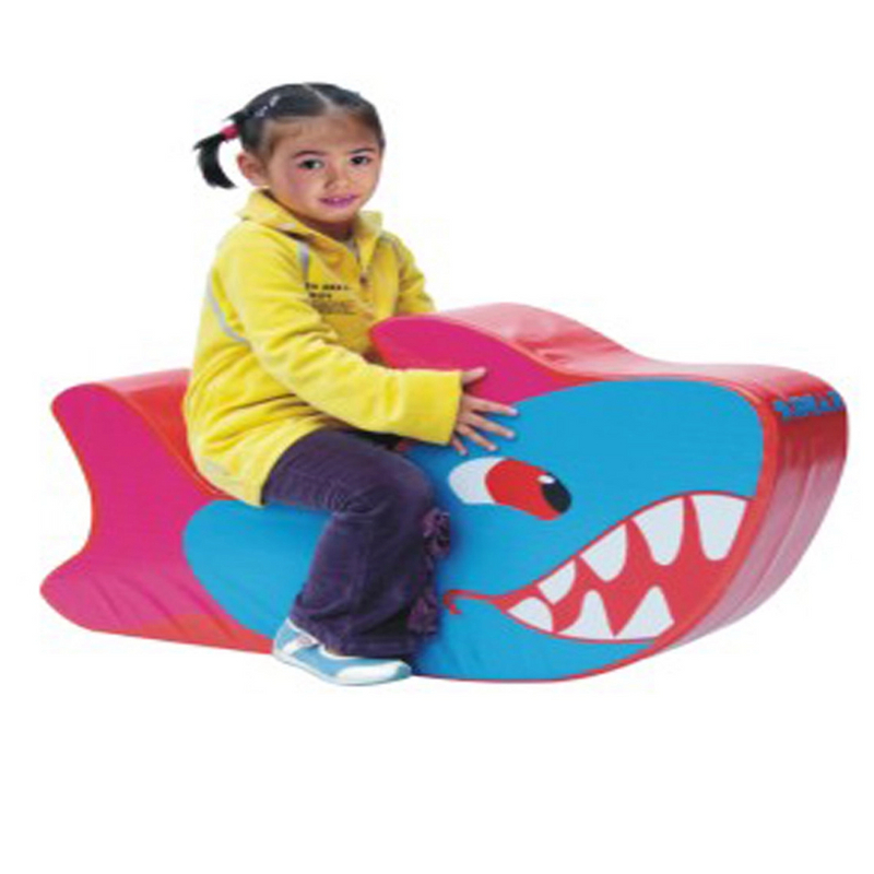 child soft rocking horse playground equipment RB-277