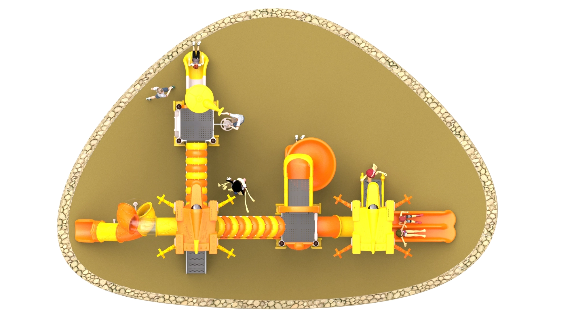 Top Inclusive Playground Equipment HT-14029