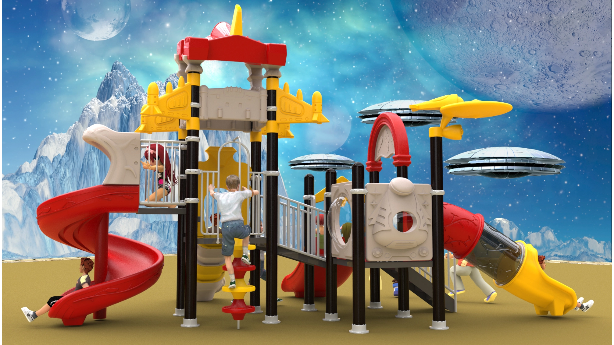 school outdoor playground HT-14039