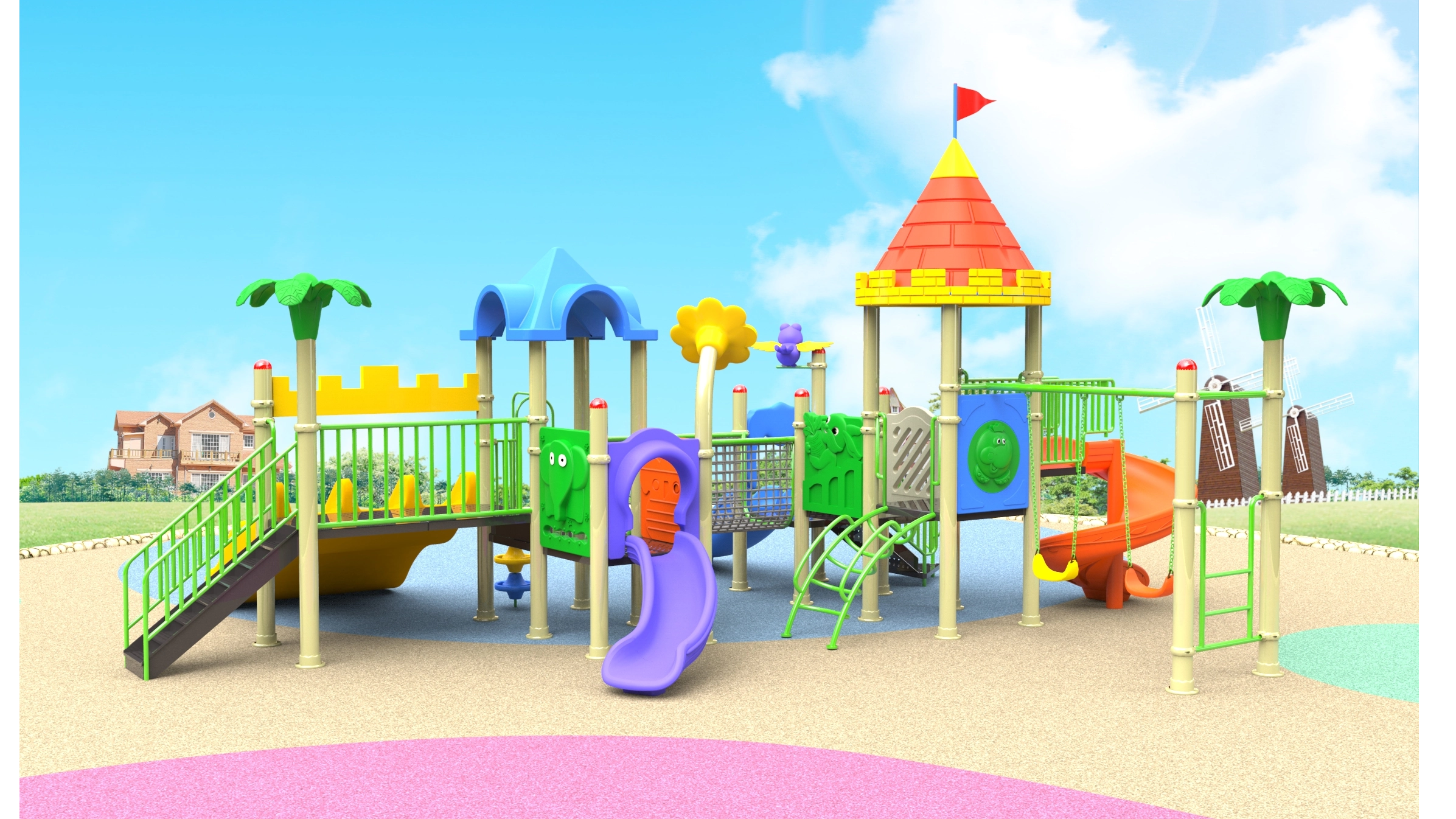 outdoor kids play HT-2314027
