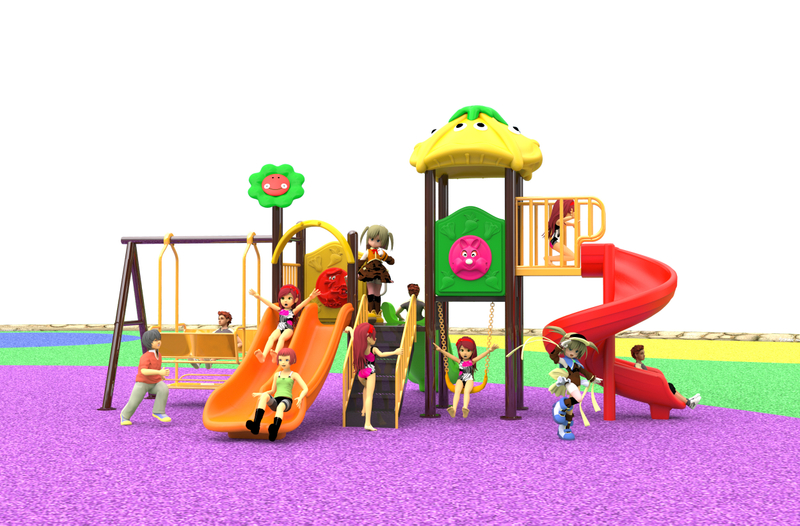 children's plastic playground equipment HT-76048