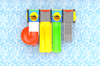 kids water feature playground HT-76209