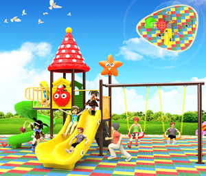 plastic outdoor play equipment for toddlers HT-76170