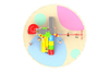 kids playground equipment toddler play equipment HT-55134