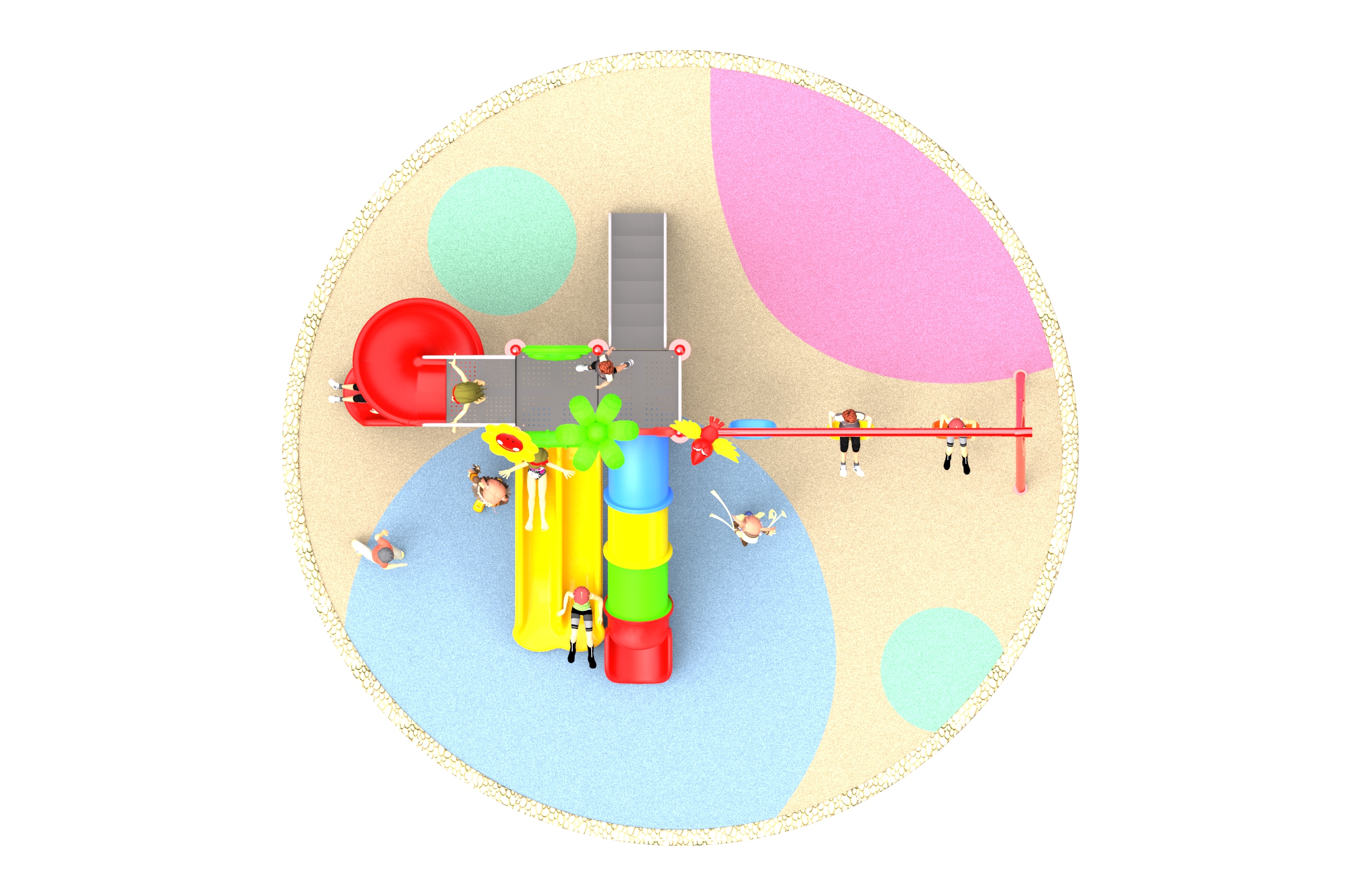 kids playground equipment toddler play equipment HT-55134