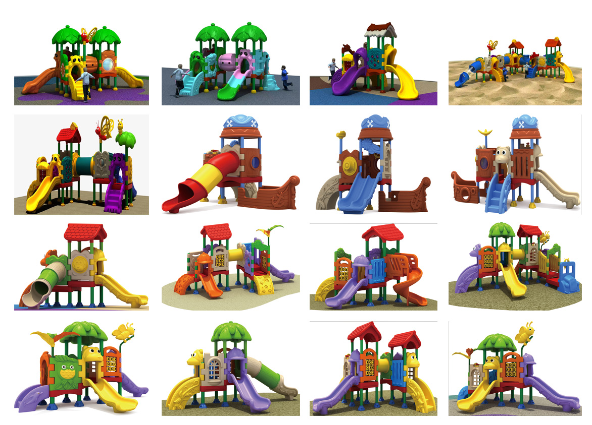 outdoor playground plastic 01