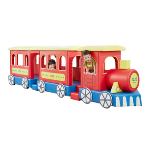 soft playground equipment with train design RB-015