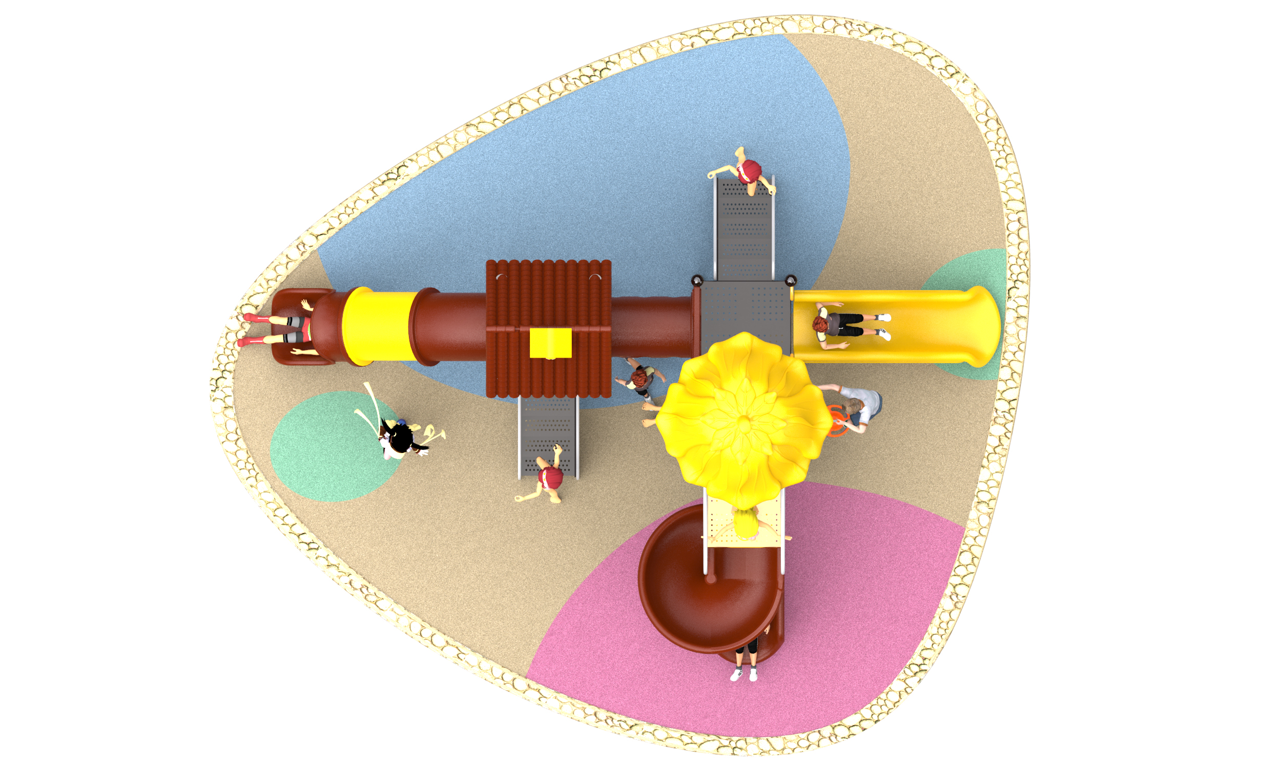 playground equipment for schools HT-76073