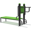 Abdominal muscle board trainer outdoor fitness equipment JS-019