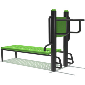 Abdominal muscle board trainer outdoor fitness equipment JS-019
