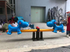 New Design Amusement Park Play Metal Seesaw for Kids SL-QB-053