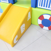 pirate ship design soft playground, toddler's indoor playground equipment, indoor playground equipment for toddler's play center RB-062