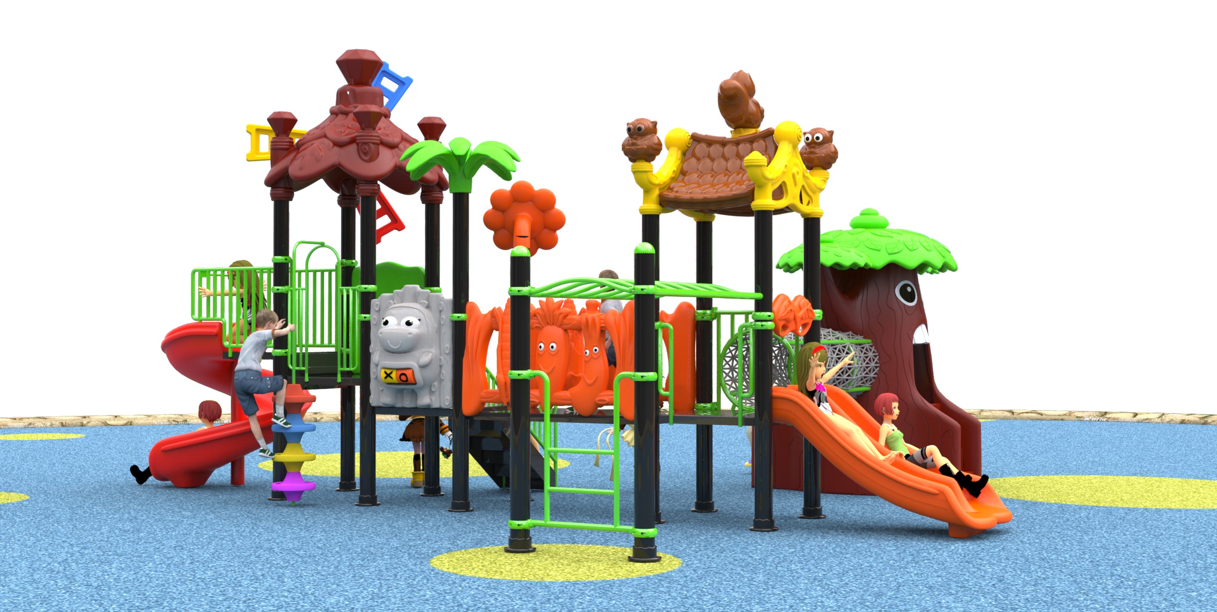 toddler outdoor play gym HT-89058