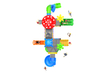 kid plastic outdoor playground equipment HT-14087
