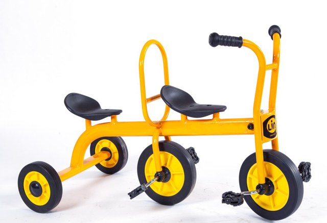 Sturdy Metal Tricycle for Kids 3+ Years with Outdoor Use and Casters TC-008