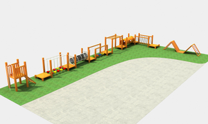 commercial outdoor playground equipment HT-WD23018
