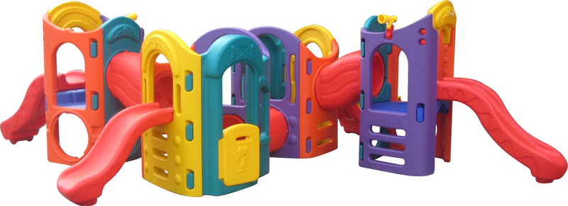plastic play house with slide SLWJ-028