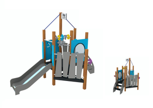 commercial playground equipment for children PE-HT-023