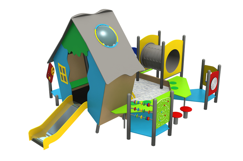 commercial playground equipment for children HT-PE23010