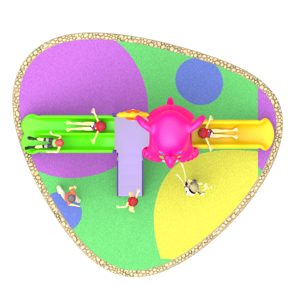 outdoor play frame for kids HT-55031