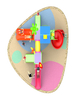 residential playground equipment for children HT-55034