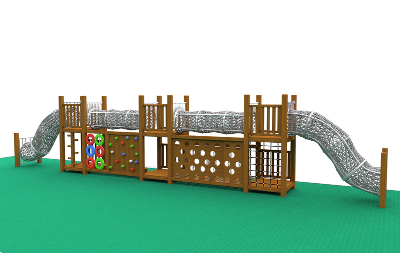 outdoor adventure playground equipment HT-WD23012