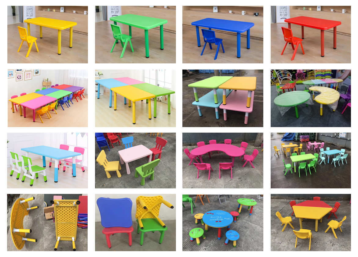 cases 15-plastic tables&chairs