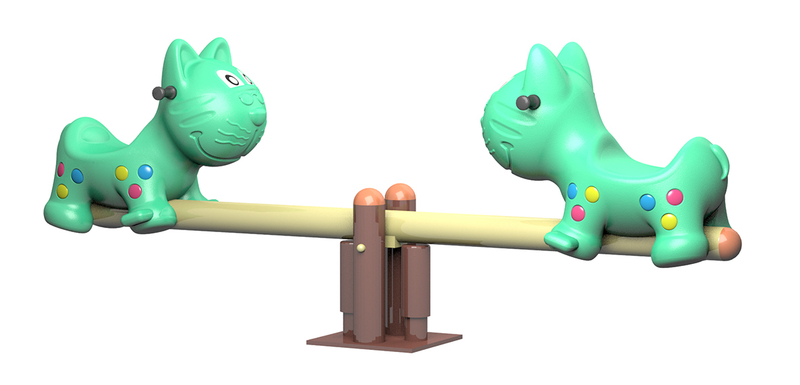 two seat teeter totter SL-QB-024
